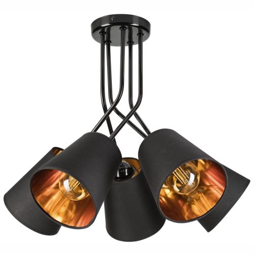 Epikasa Hanging Lamp Irma - Black 45x61x61 cm