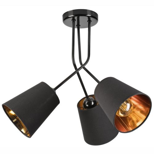 Epikasa Hanging Lamp Irma - Black 45x55x55 cm