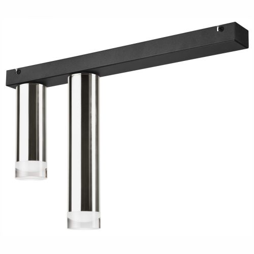 Epikasa Lampada a soffitto Diego - Argento 31,5x50x8 cm