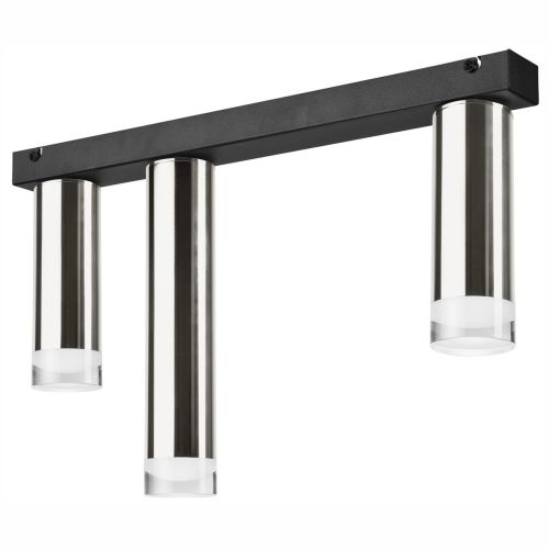 Epikasa Lampada a soffitto Diego - Argento 31,5x50x8 cm