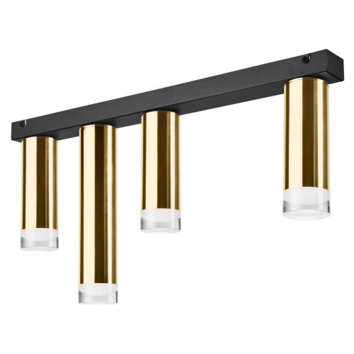 Epikasa Lampada a soffitto Diego - Oro 31,5x60x8 cm