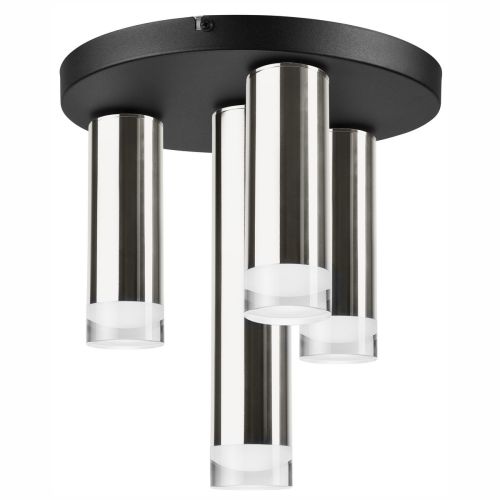 Epikasa Lampada a soffitto Diego - Argento 31,5x30x30 cm