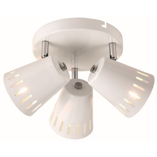 Epikasa Lampada a soffitto Emma - Bianco 18,5x24x24 cm