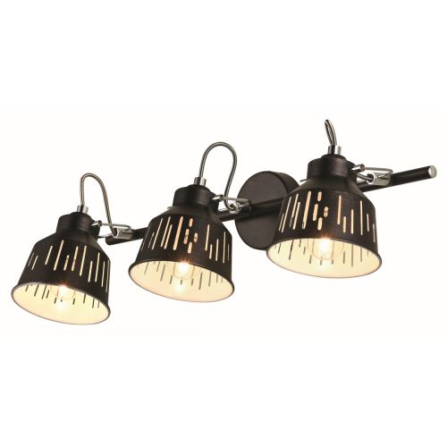 Epikasa Lampada a soffitto Jack - Nero 18x50,5x11,5 cm