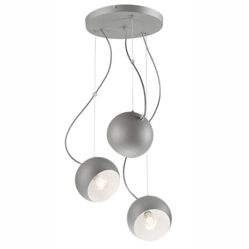 Epikasa Hanging Lamp Inez - Silver 86x44x44 cm