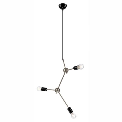 Epikasa Hanging Lamp Alessia - Black 128x63x5 cm