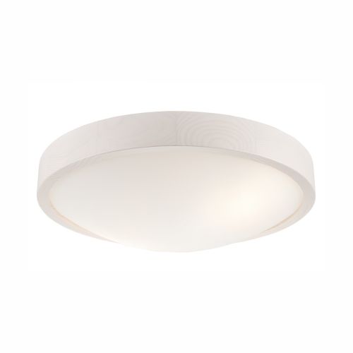 Epikasa Lampada a soffitto Anello - Bianco 8x37x37 cm