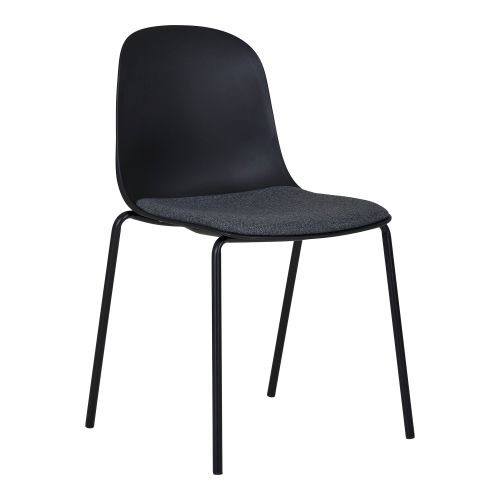 Epikasa 2 pcs Chairs Set Madalena - Black 50x53x85 cm