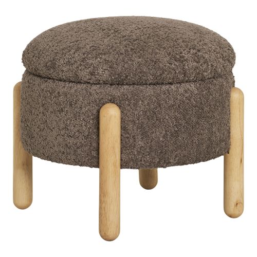 Epikasa Pouf Medas - Marrone 45x45x36 cm