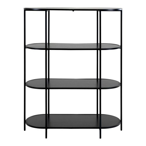 Epikasa Libreria Vita - Nero 85x36x111 cm