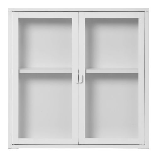 Epikasa Hanging Display Cabinet Brisbane - White 80x18x80 cm