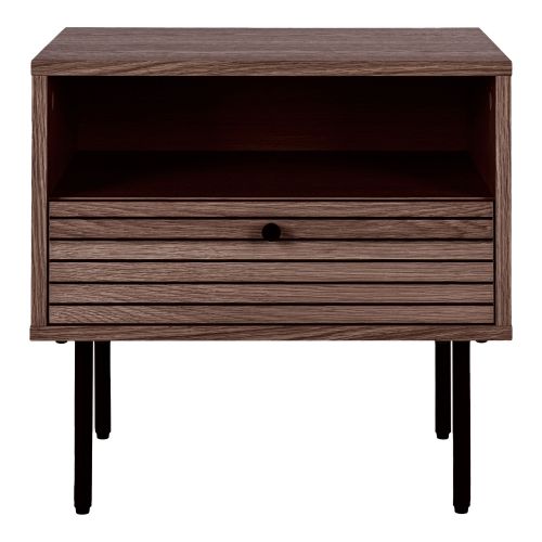 Epikasa Bedside Table Kyoto - Brown 50x40x50 cm