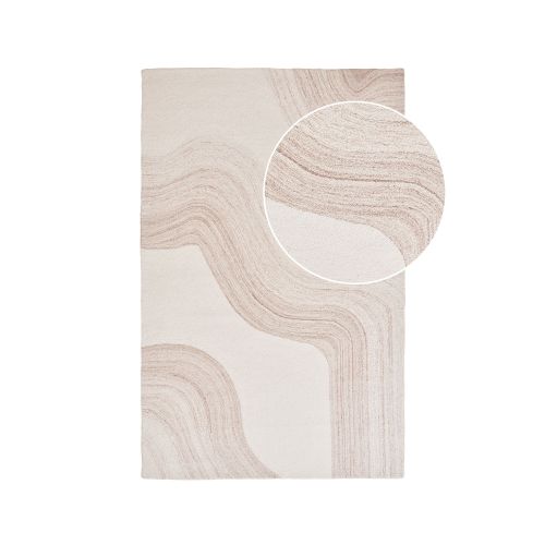 Epikasa Tappeto Rettangolare Surat - Beige 160x230x1 cm