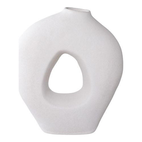 Epikasa Decorative Vase Milano - White 24x10,5x27,8 cm