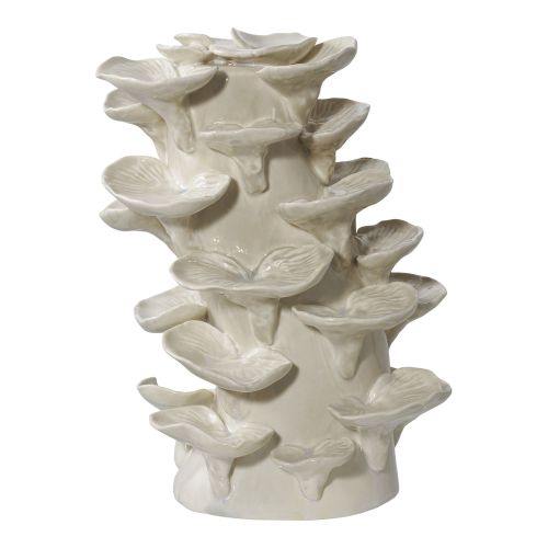 Epikasa Decorative Vase Livorno - Beige 18x15x24 cm