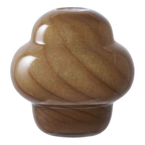 Epikasa Decorative Vase Mirella - Brown 16,5x16,5x17 cm