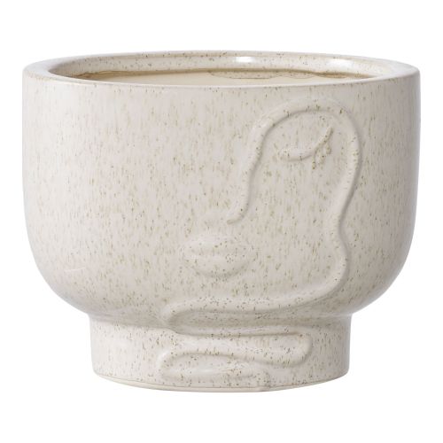 Epikasa Vaso Decorativo Sun - Beige 15x15x12 cm