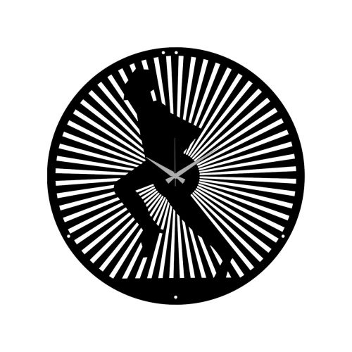 Epikasa Wall Clock Movement - Black 50x0,15x50 cm