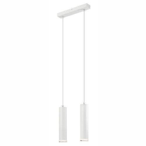 Epikasa Lampada a Sospensione Franco - Bianco 99x32x8 cm