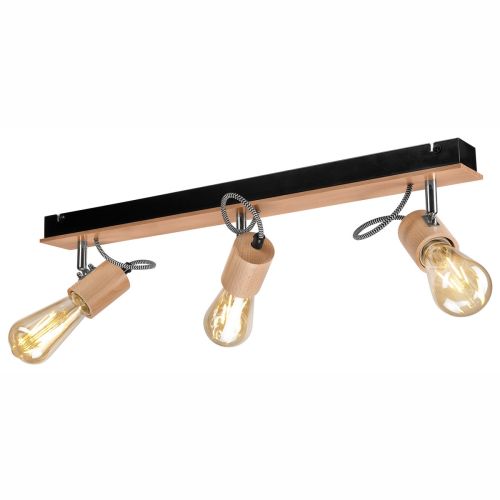 Epikasa Lampada a soffitto Gustavo - Marrone 13x61x10 cm