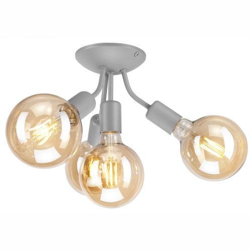 Epikasa Lampada a soffitto Viggo - Argento 17x23x23 cm