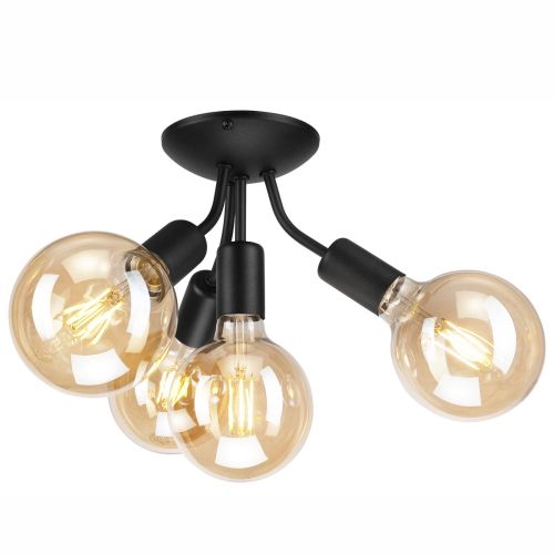 Epikasa Ceiling Lamp Viggo - Black 17x23x23 cm