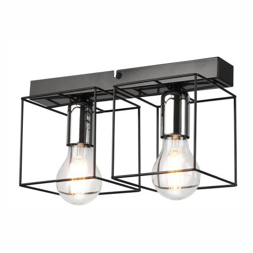 Epikasa Ceiling Lamp Mika - Black 17x32x13 cm