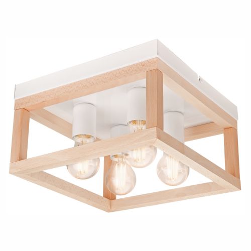 Epikasa Ceiling Lamp Villy - Brown 17x30x30 cm