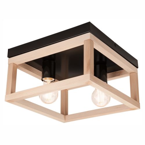 Epikasa Ceiling Lamp Villy - Brown 16,5x30x30 cm