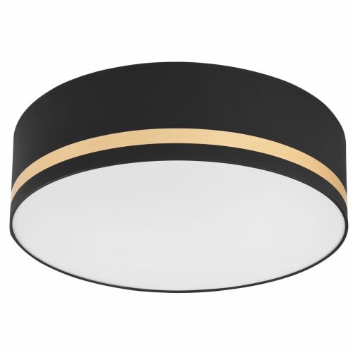 Epikasa Lampada a soffitto Gloria - Nero 16x45x45 cm