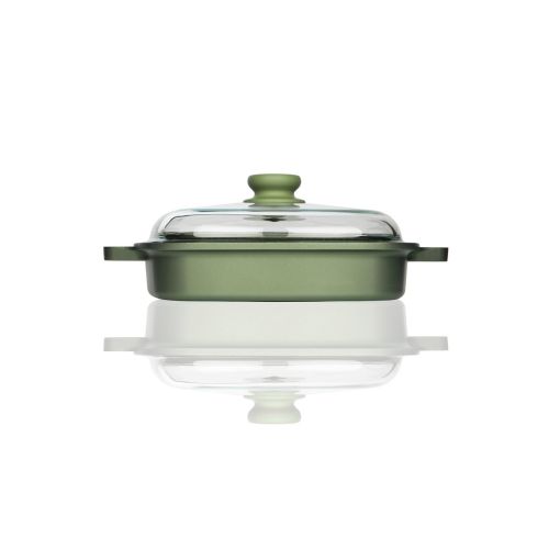 Risolì Padella Grill Vapore Dr. Green - Verde 26x26x5,5 cm