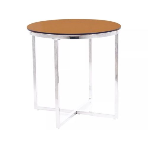 Epikasa Coffee Table Crystal - Amber 55x55x55 cm