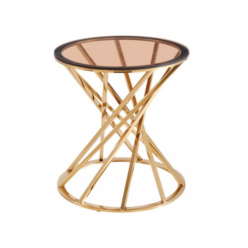 Epikasa Coffee Table Ottavia - Amber 50x50x54 cm