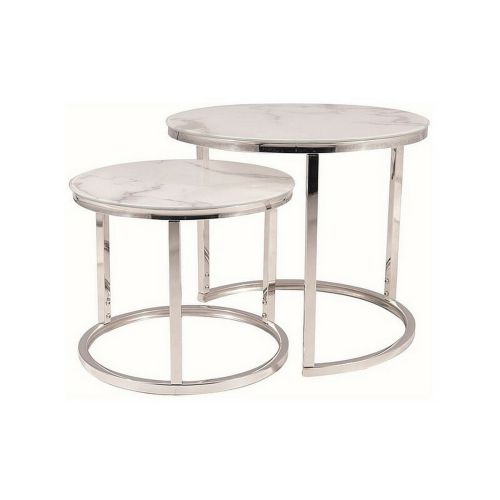 Epikasa Coffee Table Atlanta - White 53x53x45 cm