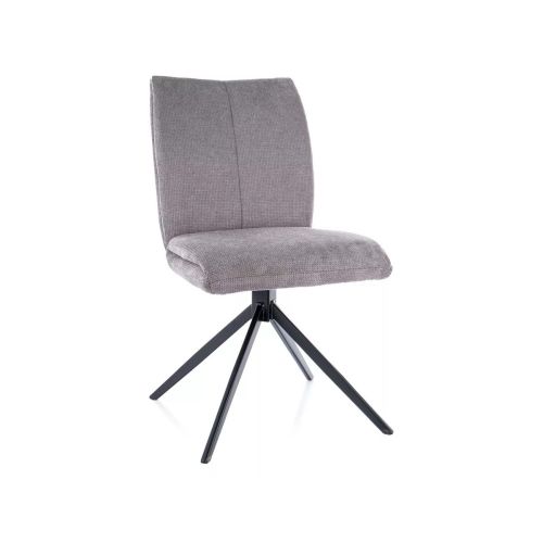 Epikasa Set di 2 Sedie Coco - Grigio 49x63x87 cm