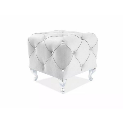 Epikasa Pouf Hestia - Grigio 50x50x46 cm