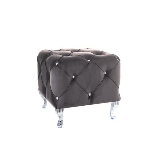 Epikasa Pouf Hestia - Grigio 50x50x46 cm