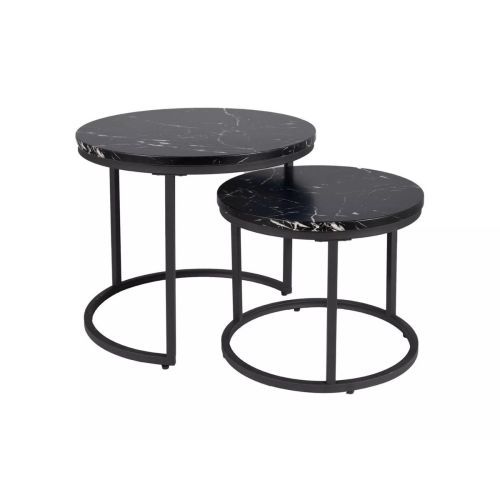 Epikasa Coffee Table Amaro - Black 53x53x45 cm