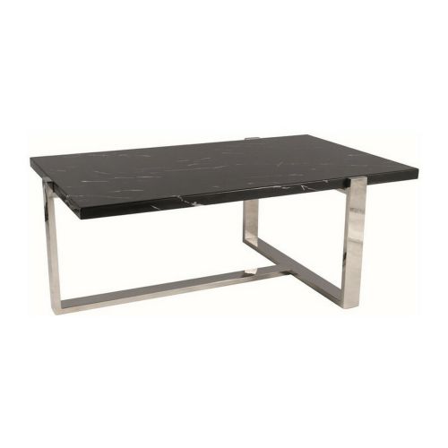 EPIKASA Coffee Table Vela - Black 66x109x43 cm