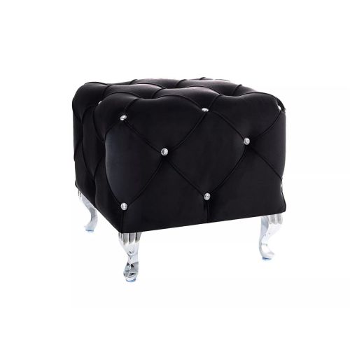 Epikasa Pouf Hestia - Nero 50x50x46 cm