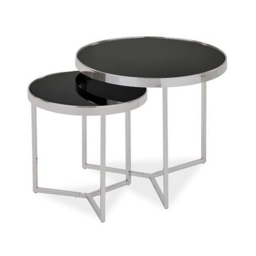 Epikasa Coffee Table Delia - Black 60x60x52 cm