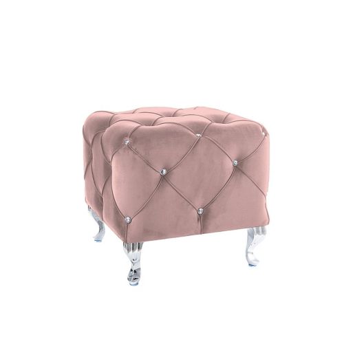 Epikasa Pouf Hestia - Rosa 50x50x46 cm