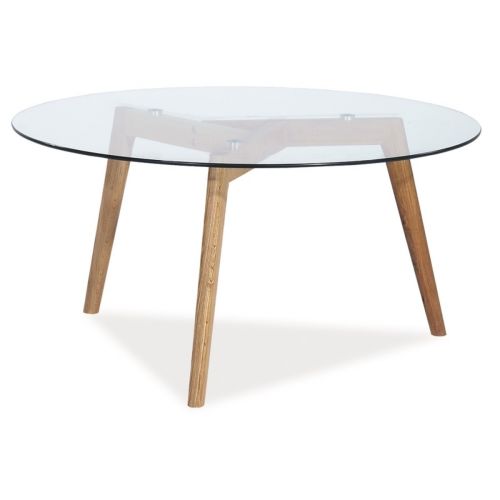 Epikasa Coffee Table Oslo - Transparent 80x80x45 cm