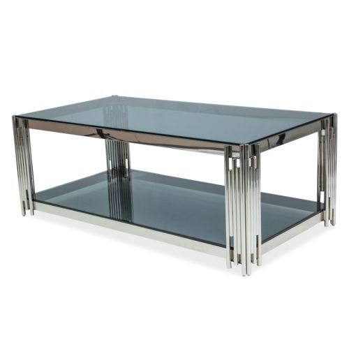 Epikasa Coffee Table Fossil - Transparent 60x120x40 cm