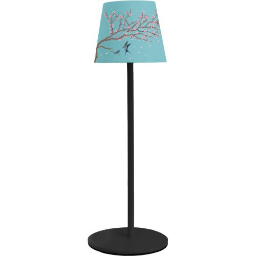 Majestic Lampada da Tavolo Ricaricabile Alea Dulac - Blu 12x12x37 cm