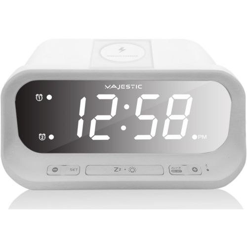 Majestic Radio Sveglia Smart Morning - Bianco 11,5x7,5x15,7 cm