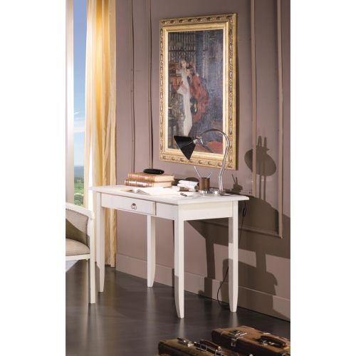 EPIKASA Tavolo Consolle Luisa - Bianco 99x61x76 cm