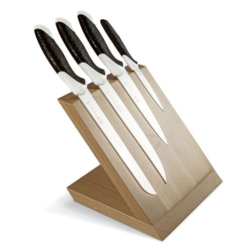 Sanelli Ceppo di Coltelli da Cucina Sakura - Nero 34x31x13 cm