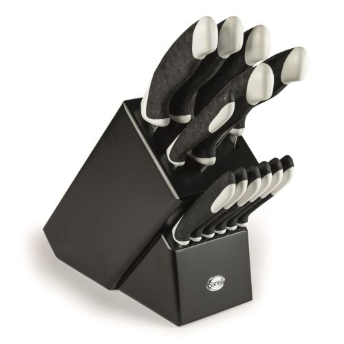 Sanelli Ceppo di Coltelli da Cucina Sakura - Nero 34x31x13 cm