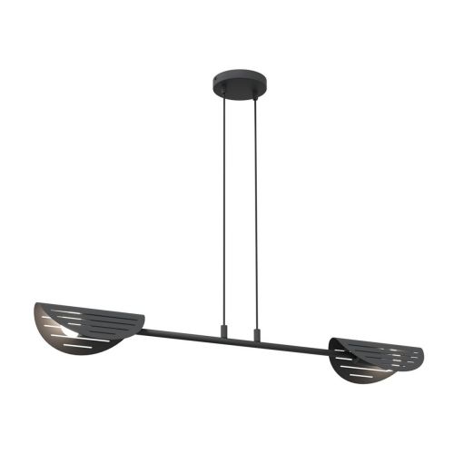 EPIKASA Lampada a Sospensione Saber - Nero 104x9x120 cm